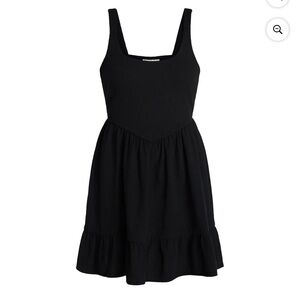 No Boundaries Mixed Media Mini Dress, XL